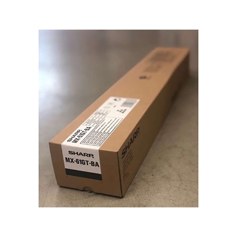 Sharp originální toner MX61GTBA, black, 40000str.