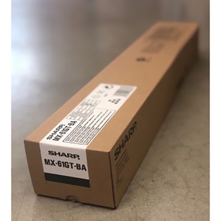 Sharp originální toner MX61GTBA, black, 40000str.