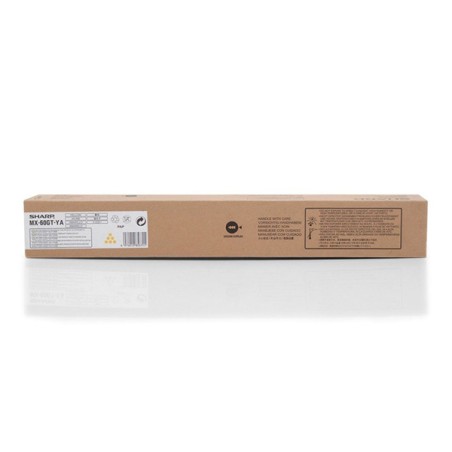 Sharp originální toner MX61GTYA, yellow, 24000str.