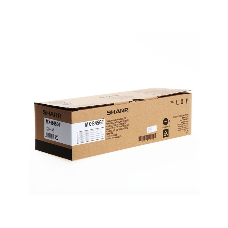 Sharp originální toner MX-B45GT, black, 30000str.
