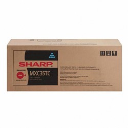 Sharp originální toner MX-C35TC, cyan, 6000str.