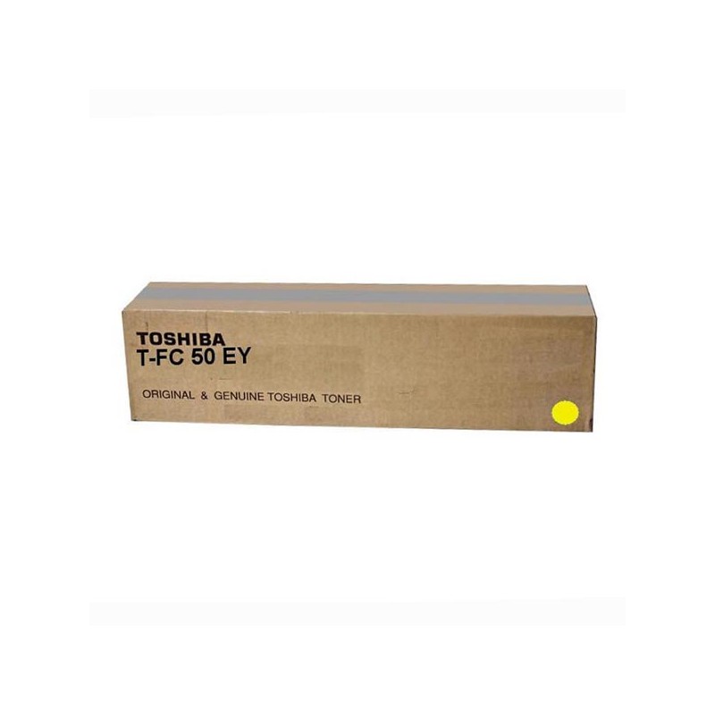 Toshiba originální toner T-FC50EY, 6AJ00000111, 6AJ00000225, yellow, 33600str.