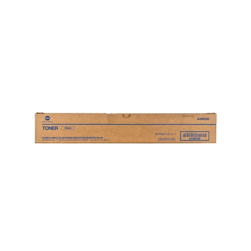 Konica Minolta originální toner A33K050, TN-322, black, 28800str.