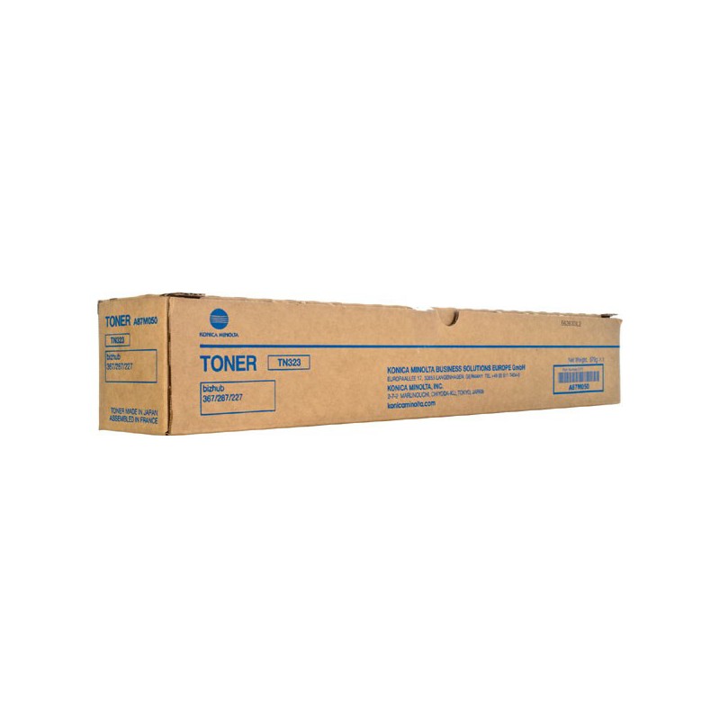Konica Minolta originální toner A87M050, TN-323, black, 23000str.