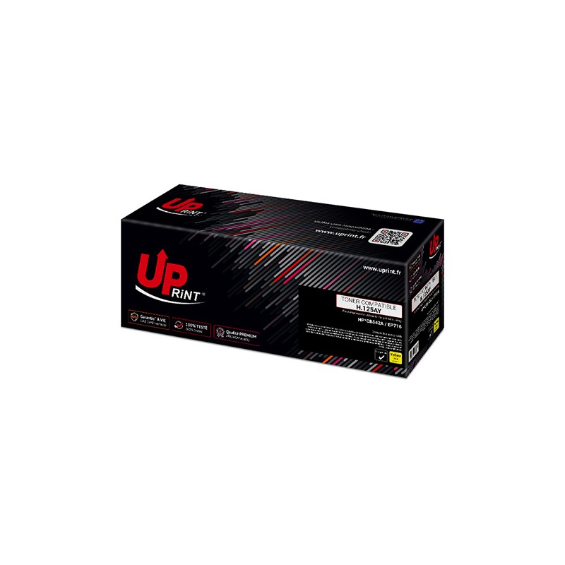 UPrint kompatibilní toner s HP CB542A, H.125YE, HL-25YE, yellow, 1400str.