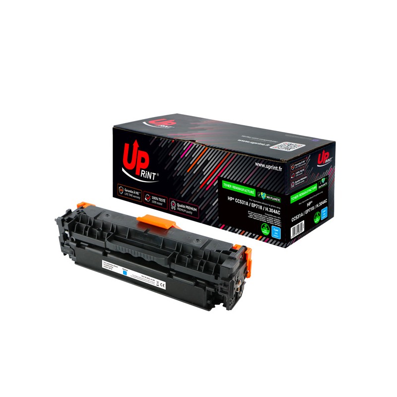 UPrint kompatibilní toner s HP CC531A, CRG718, H.304ACE, HL-28CE, cyan, 2800str.