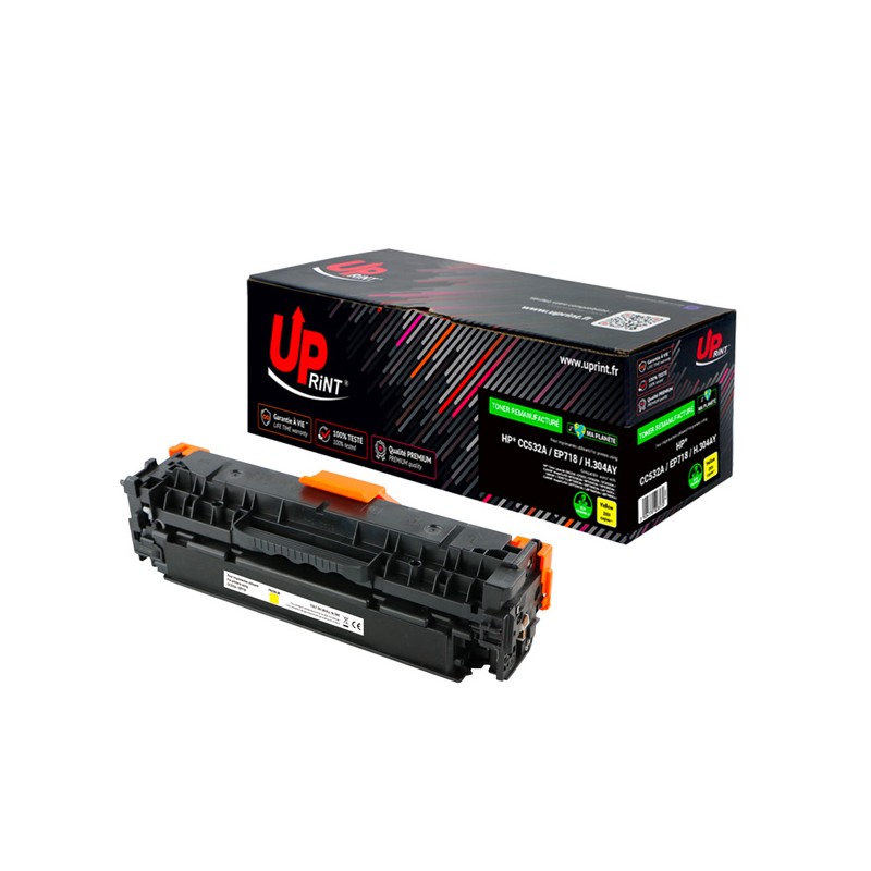 UPrint kompatibilní toner s HP CC532A, CRG718, H.304AYE, HL28YE, yellow, 2800str.