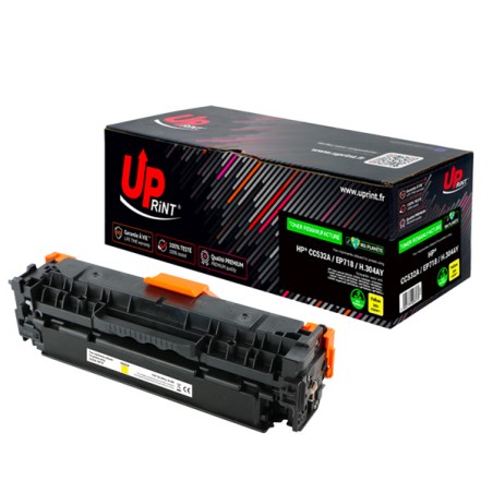 UPrint kompatibilní toner s HP CC532A, CRG718, H.304AYE, HL28YE, yellow, 2800str.