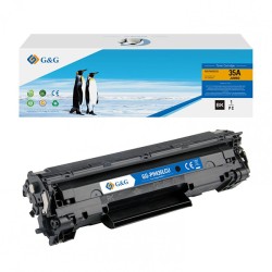 G&G kompatibilní toner s HP CE285A, CB435A, CB436A, CE278A, Canon CRG128, 7, NT-PH435LCU, black, 3000str.