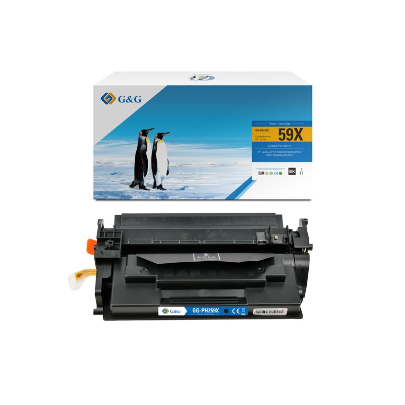 G&G kompatibilní toner s HP CF259X, NT-PH259X, HP 59X, black, 10000str., POZOR bez čipu NTPH259XNC