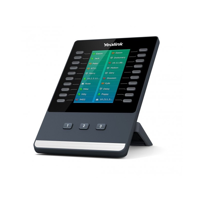 Yealink EXP40 exp. modul s LCD, 20 tl., k tel. T46G a T48G