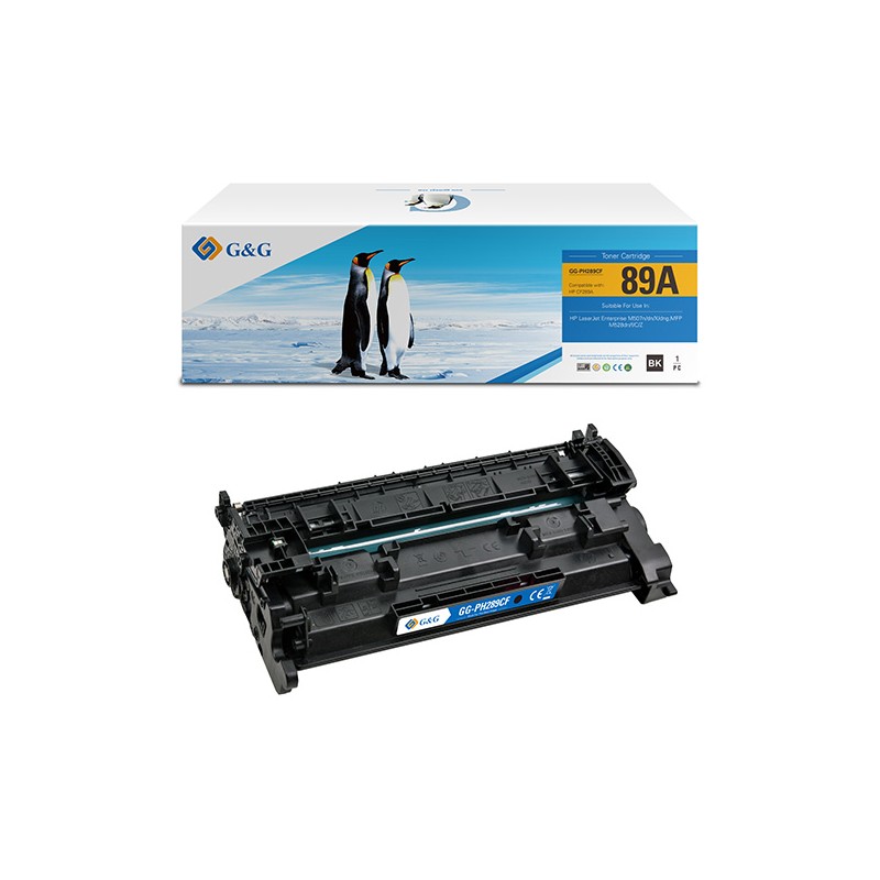 G&G kompatibilní toner s HP CF289A, NT-PH289CF, HP 89A, black, 5000str.