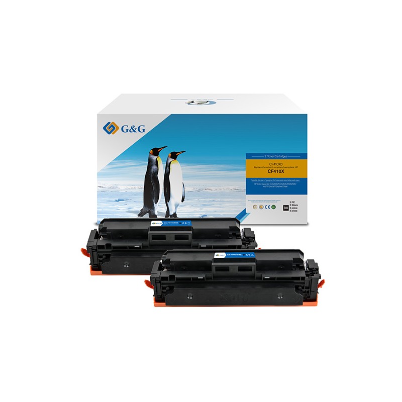 G&G kompatibilní toner s HP CF410X, NT-PH410XUBK, black, 6300str., high capacity