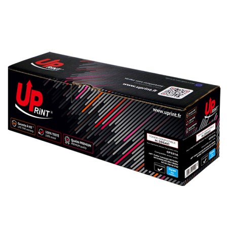 UPrint kompatibilní toner s HP CF531A, H.205AC, cyan, 900str.