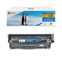 G&G kompatibilní toner s HP Q2612A, Canon CRG303, CRG104, CRG703, FX10, CRG, NT-PH2612U, HP 12A, black, 2000str.
