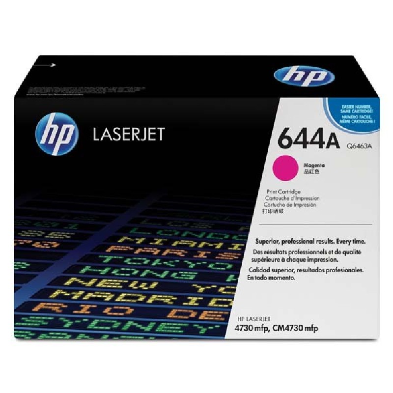 HP originální toner Q6463A, HP 644A, magenta, 12000str.