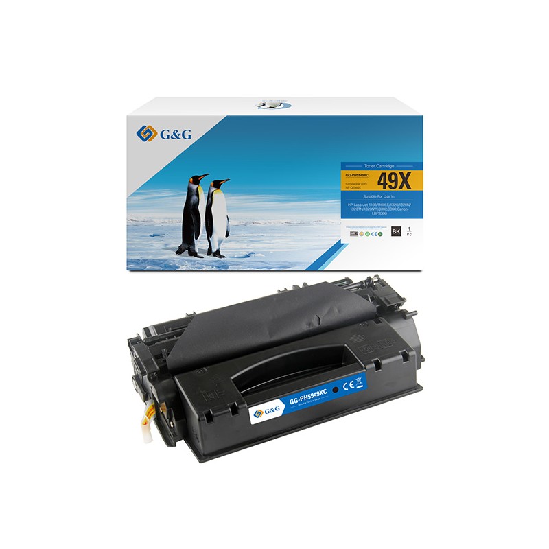 G&G kompatibilní toner s HP Q5949X, NT-PH5949XC, HP 49X, black, 6000str., high capacity