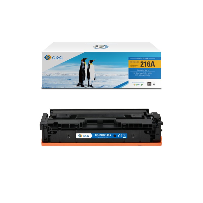 G&G kompatibilní toner s HP W2410A, NT-PH2410BK, HP 216A, black, 1050str.