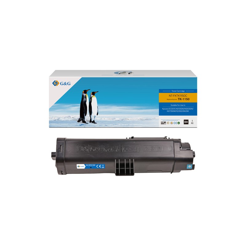 G&G kompatibilní toner s Kyocera TK1150, NT-FKTK1150C, black, 3000str.