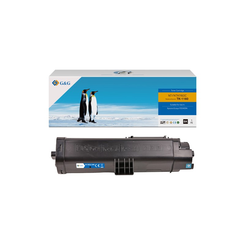 G&G kompatibilní toner s Kyocera TK1160, NT-FKTK1160C, black, 7200str.