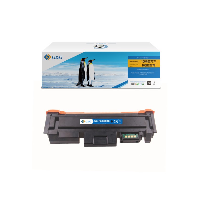 G&G kompatibilní toner s Xerox 106R02778, NT-PX3260XC, black, 3000str.