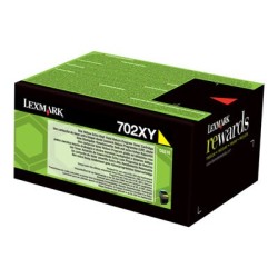 Lexmark originální toner 70C2XY0, yellow, 4000str., extra high capacity, return
