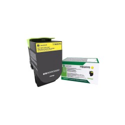 Lexmark originální toner 71B20Y0, yellow, 2300str.