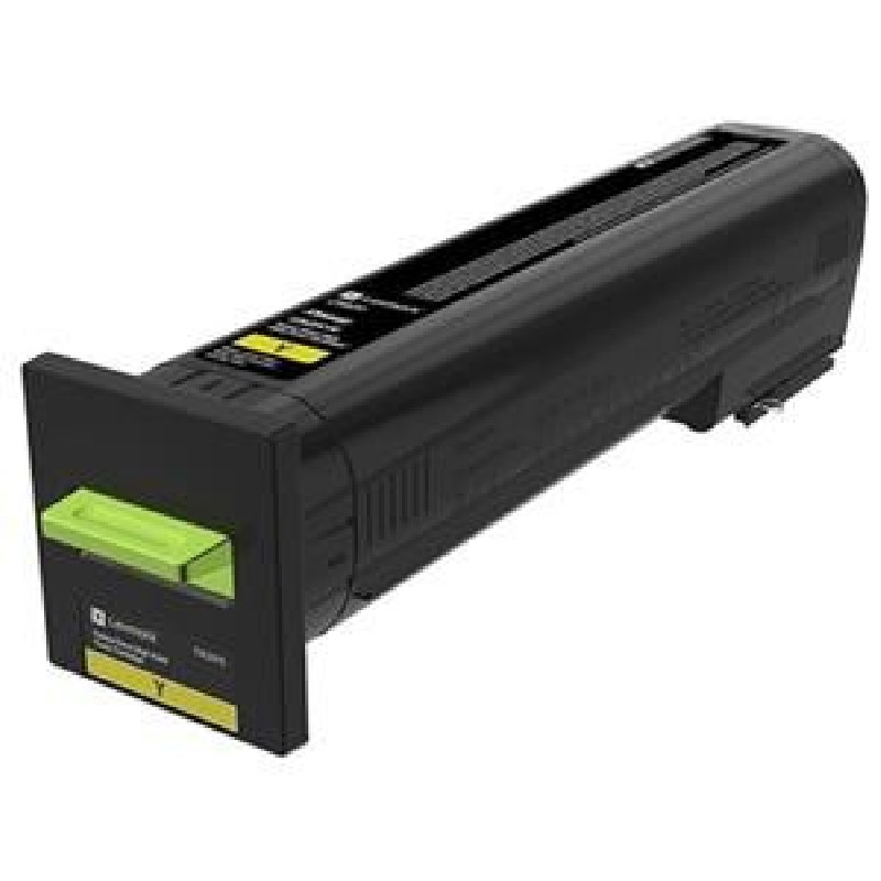 Lexmark originální toner 72K2XYE, yellow, 22000str., extra high capacity