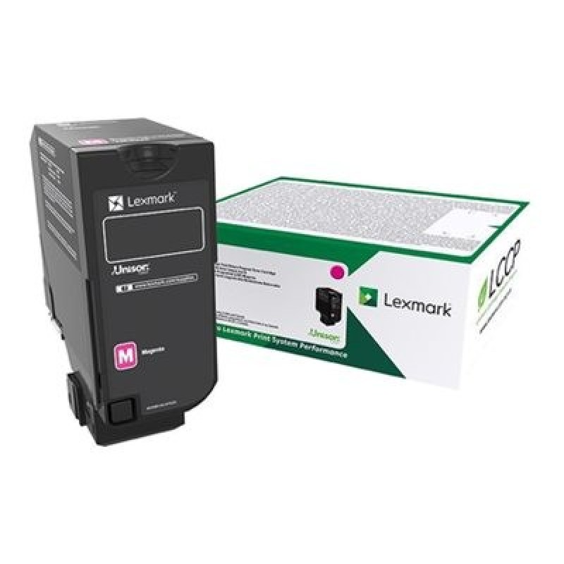 Lexmark originální toner 75B20M0, magenta, 10000str., return