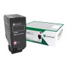 Lexmark originální toner 75B20M0, magenta, 10000str., return