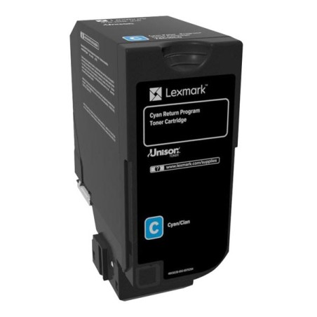 LEXMARK toner CS720, CS725, CX725 Cyan Return Programme Toner Cartridge