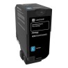 LEXMARK toner CS720, CS725, CX725 Cyan Return Programme Toner Cartridge