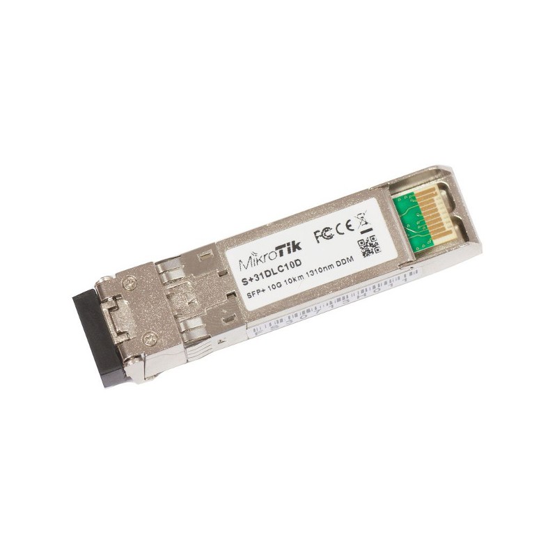 MikroTik SFP+ (miniGBIC) modul S+31DLC10D, SM, 10km, 10G