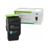 Lexmark originální toner 78C2UCE, cyan, 7000str., ultra high capacity