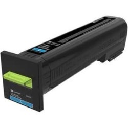 Lexmark originální toner 82K2XCE, cyan, 22000str., extra high capacity, return