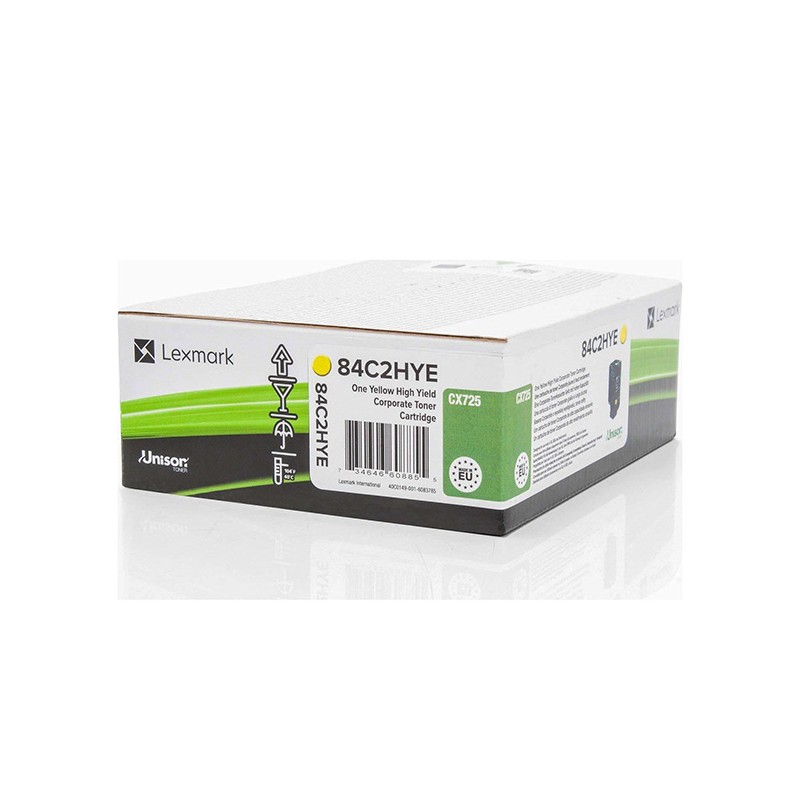 LEXMARK CX725 Yellow High Yield Corporate Cartridge (16K)