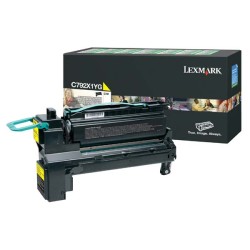 Lexmark originální toner C792X1YG, yellow, 20000str., extra high capacity, return