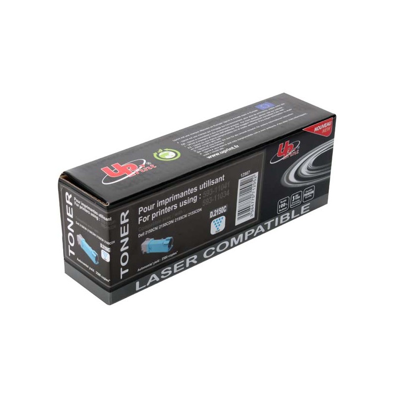 UPrint kompatibilní toner s Dell 593-11041, D.2150XC, cyan, 2500str., high capacity