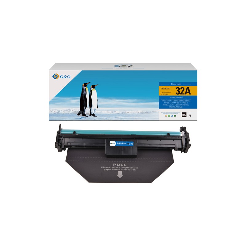 G&G kompatibilní válec s CF232A, HP 32A, black, 23000str.