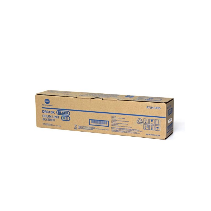 Konica Minolta originální válec DR-313K, A7U40RD, black, 90000/150000str.