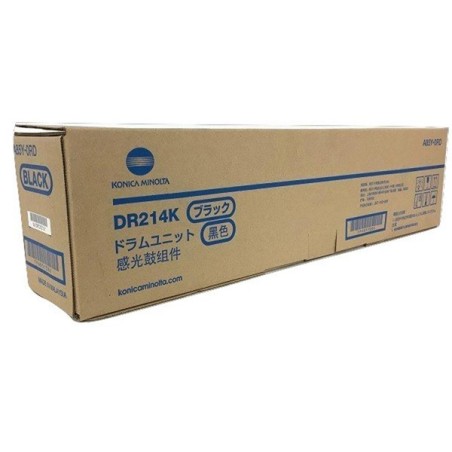 Konica Minolta originální válec DR214K, A85Y0RD, black, 80000-105000str.