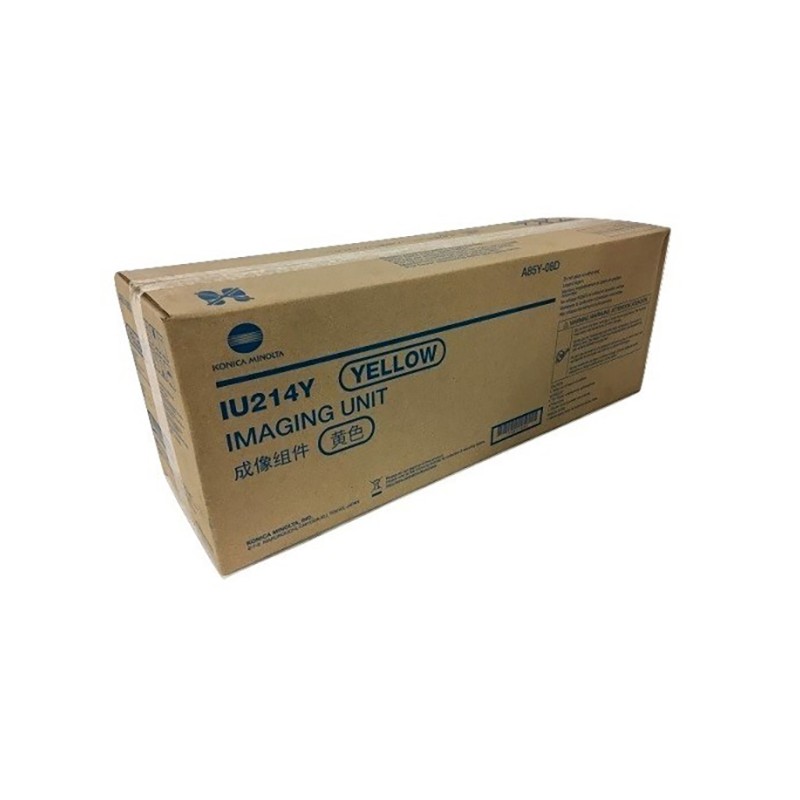 Konica Minolta originální válec A85Y08D, yellow, 70000str.