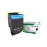 Lexmark originální toner 71B20C0, cyan, 2300str.