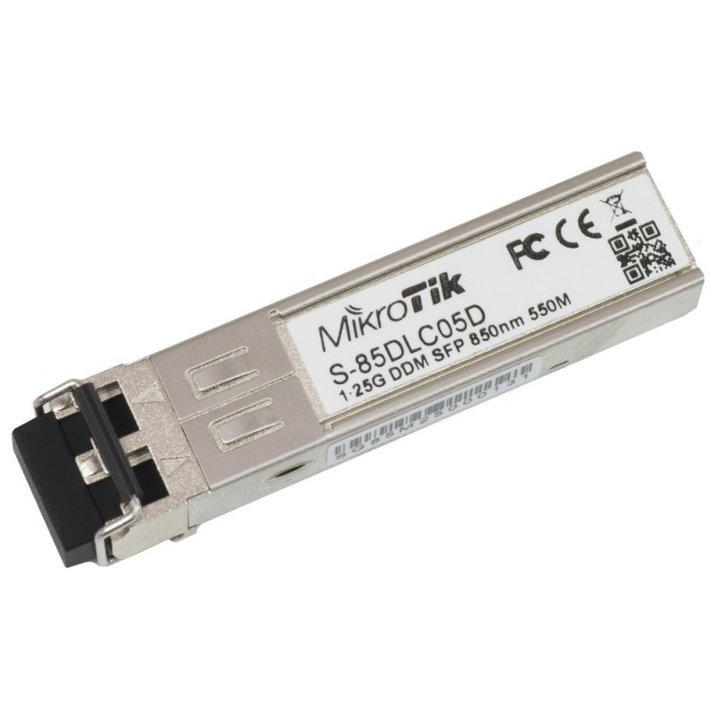 MikroTik SFP (miniGBIC) modul S-85DLC05D, MM, 550m, 1.25G