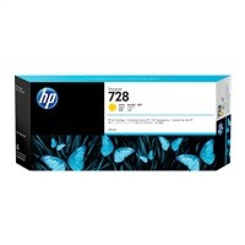 HP 728 300-ml Yellow InkCart