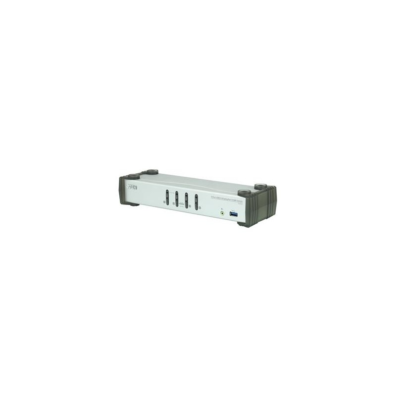 ATEN 4-port DisplayPort KVMP USB3.0, audio