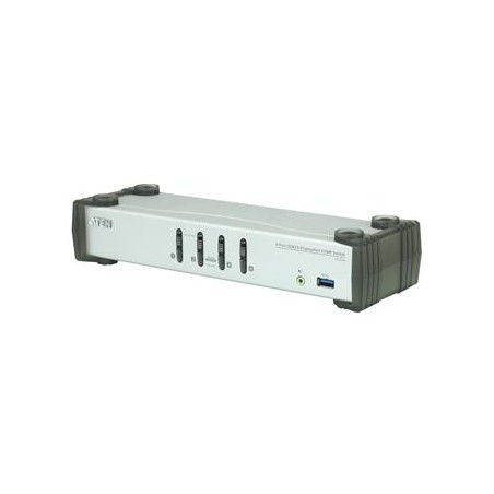 ATEN 4-port DisplayPort KVMP USB3.0, audio