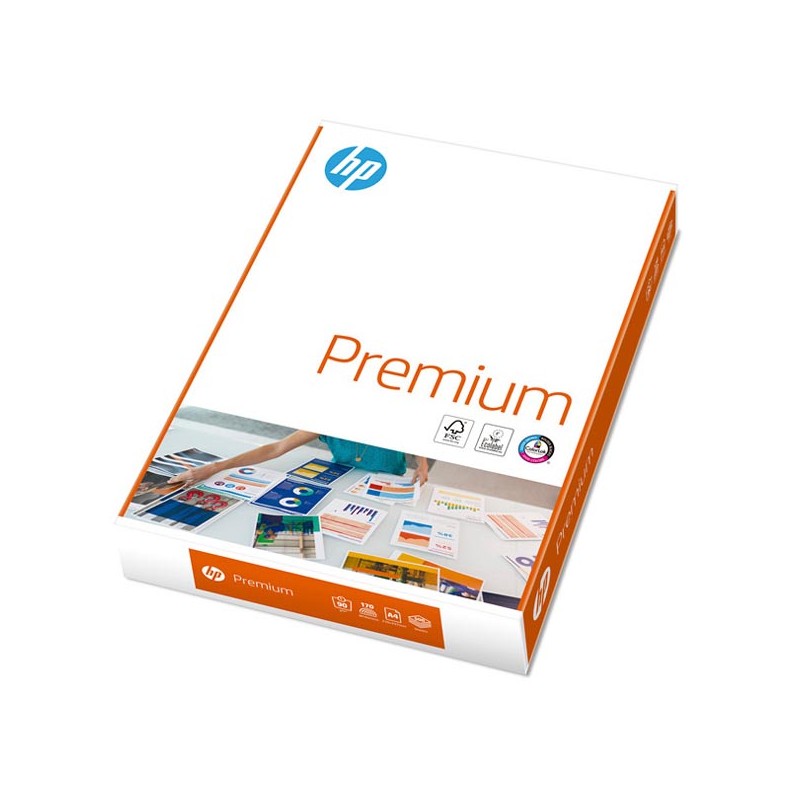 Xerografický papír HP, Premium CHP852 A4, 90 g/m2, bílý, CHP852, 500 listů, spec. pro barevný laserový tisk