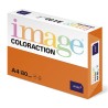 Xerografický papír Coloraction, Amsterdam, A4, 80 g/m2, cihlově oranžový, 500 listů, vhodný pro inkoustový tisk