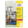 Avery Zweckform etikety 210mm x 148mm, A4, matné, bílé, 2 etikety, velmi odolné, baleno po 20 ks, L4717-20, pro laserové